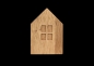 Preview: Holzhaus "Mia von Goertz" klein aus Eichenholz